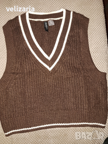 Пуловер без ръкави H&M Divided S, снимка 1 - Блузи с дълъг ръкав и пуловери - 45040203