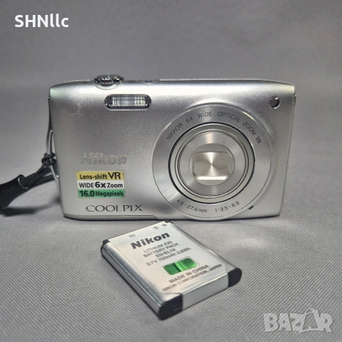 Цифров фотоапарат Nikon COOLPIX S3300, снимка 8 - Фотоапарати - 54237017