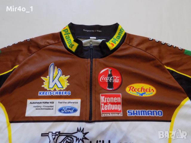 вело джърси shimano тениска горнище шосейно колоездене мъжко оригинал XL, снимка 3 - Спортни дрехи, екипи - 46217697