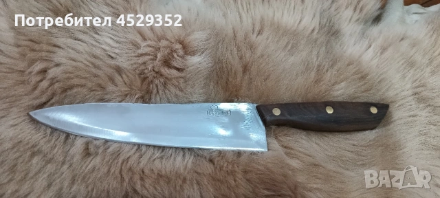 Стар нож на шеф готвач, снимка 5 - Други ценни предмети - 53937800