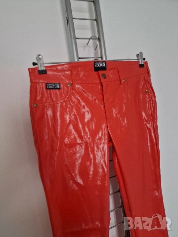 Страхотни дамски панталони VERSACE JEANS COUTURE размер 31 , снимка 5 - Панталони - 53574584