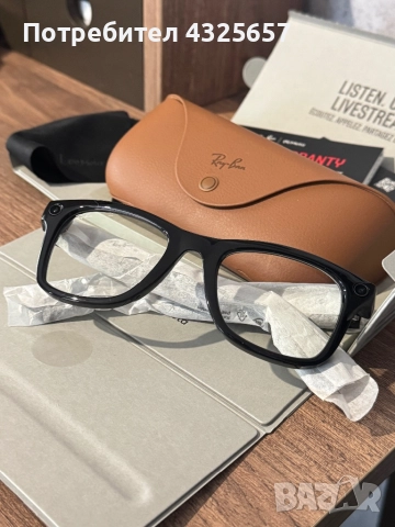 Ray-Ban Meta Wayfarer НОВИ!, снимка 2 - Слънчеви и диоптрични очила - 52470614