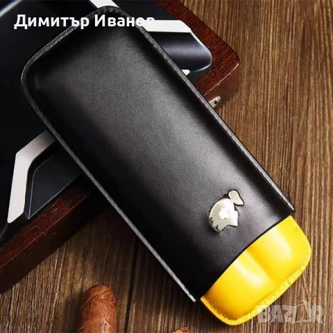 Cohiba подаръчен комплект от запалка, ножица и калъф за 2 пури, снимка 7 - Други - 50999499