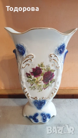 Порцеланова голяма барокова ваза -ARPO