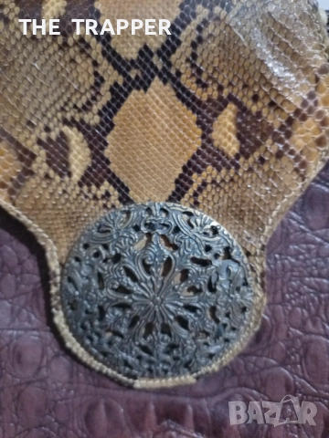 Екзотична дамска чанта, чанта, питон, дамска чанта , снимка 3 - Чанти - 52930959