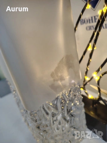 Bohemia Nicolette Decanter бутилка кристал , снимка 10 - Аксесоари за кухня - 53286679
