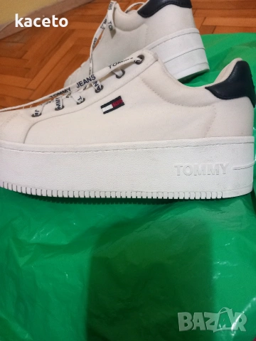 Оригинални кецове TOMMY HILFIGER размер -41, снимка 6 - Кецове - 54032695