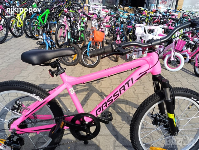 PASSATI Алуминиев велосипед 20" ALUMINIUM розов, снимка 10 - Велосипеди - 53838795