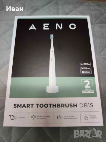 Електрическа четка за зъби AENO - Sonic DB1S + 2 резервни глави