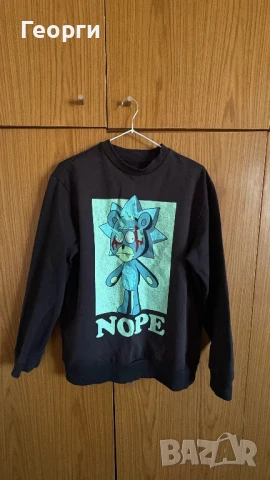 Черна блуза