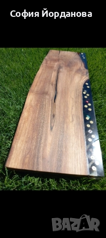 Дъски от орех с епоксидна смола , снимка 5 - Други стоки за дома - 51903021
