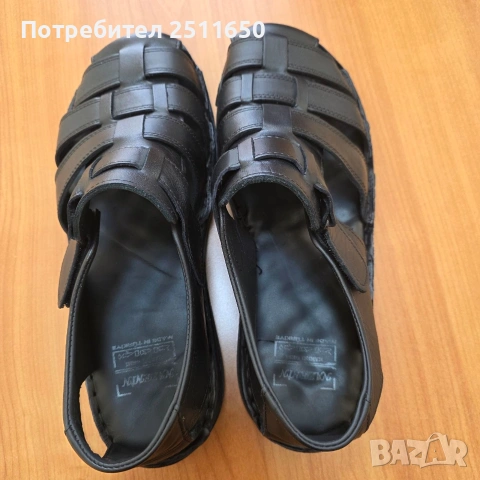 Продавам мъжки кожени сандали, снимка 5 - Мъжки сандали - 54202722