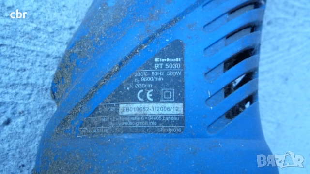 Електрически тример Einhell RT 5030, 500 W, 300 мм, снимка 5 - Градинска техника - 52121524