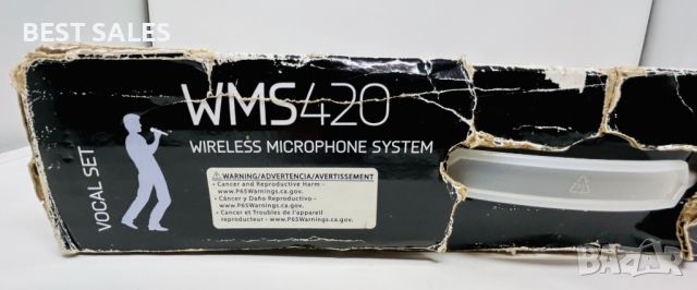 Безжичен Микрофон AKG WMS420 , снимка 3 - Микрофони - 46282059