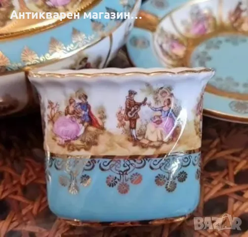 Karlsbader - Прекрасен ,античен комплект от пет части , снимка 6 - Сервизи - 49983027
