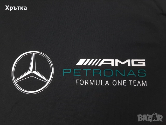 Mercedes AMG F1 Large Logo - Оригинална мъжка тениска размер M, снимка 11 - Тениски - 52939116