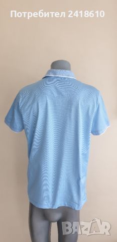 Hugo Boss Mercerised Cotton Mens Size 50/L  ОРИГИНАЛНА Тениска!, снимка 5 - Тениски - 45671582