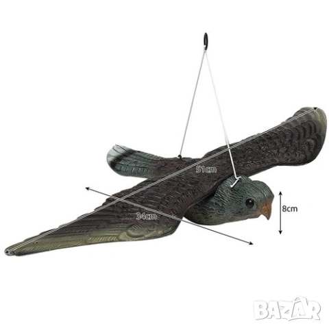 Плашило за птици сокол, снимка 2 - Други - 41614473