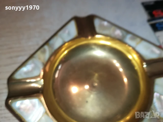 МЕСИНГОВ ПЕПЕЛНИК ОТ АНГЛИЯ 2007251923LCHERY, снимка 13 - Антикварни и старинни предмети - 51084231