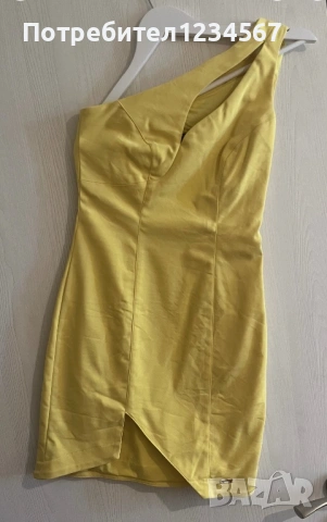 Уникална рокля Alessa S рр, +коланче, обличана за час, снимка 3 - Рокли - 53840523