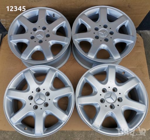 спорт-пакет 16’’5x112 originalni za mercedes SLK 16”5х112 оригинални за мерцедес-№693, снимка 1 - Гуми и джанти - 45708576