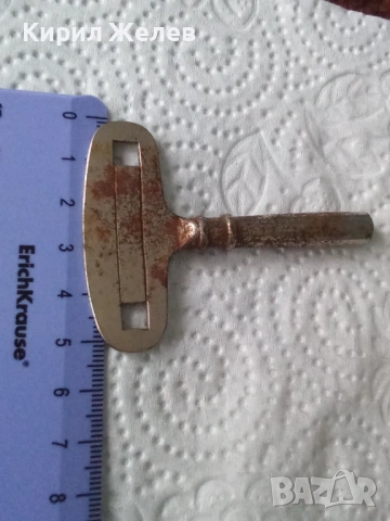 Ключ за стенен часовник 53390, снимка 5 - Антикварни и старинни предмети - 53137587