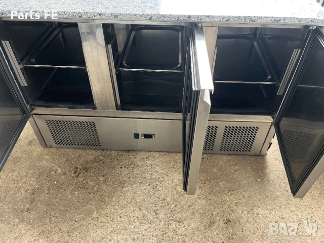 Хладилна маса с гранит пицарска професионална кухненско оборудване hladilna masa s granit, снимка 4 - Обзавеждане на кухня - 53934538