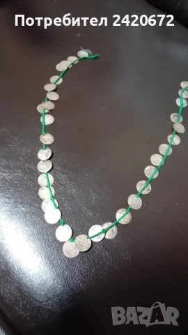 накит със сребърни пендари, снимка 6 - Колиета, медальони, синджири - 53519863