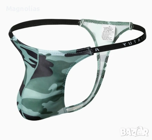 Мъжки прашки G-String камуфлаж , снимка 3 - Бельо - 53773045