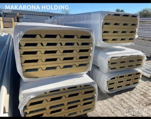 Покривни термопанели с 3 и с 5 ребра цени в описнието, снимка 2 - Строителни материали - 53005641