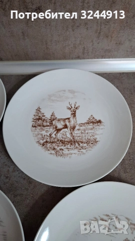 Ловен сервиз за хранене Bavaria , снимка 10 - Сервизи - 54235686