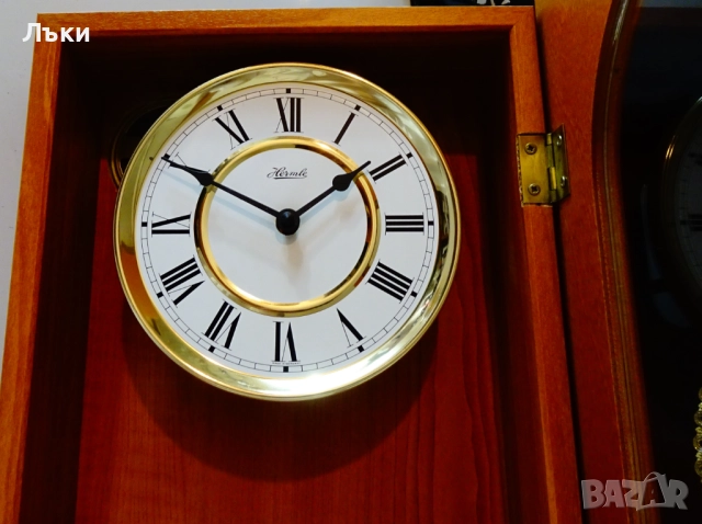 Немски стенен часовник с махало,мелодични гонгове. , снимка 9 - Антикварни и старинни предмети - 51882248