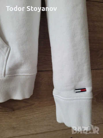 Бяло худи Toomy JEANS , снимка 6 - Суичъри - 53585149