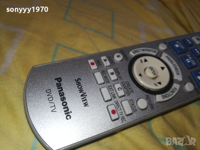 PANASONIC REMOTE CONTROL-DVD/VTR 1706241716, снимка 4 - Дистанционни - 46245432