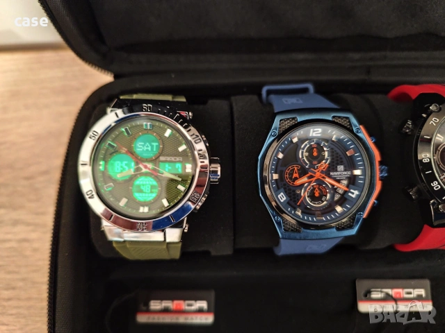 Мъжки спортни часовници с функции, снимка 3 - Мъжки - 53929049