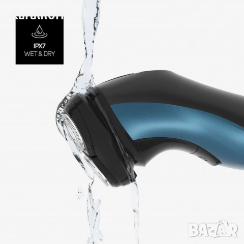 Електрическа самобръсначка Taurus 3 Side Shave IPX7, снимка 5 - Електрически самобръсначки - 53929202