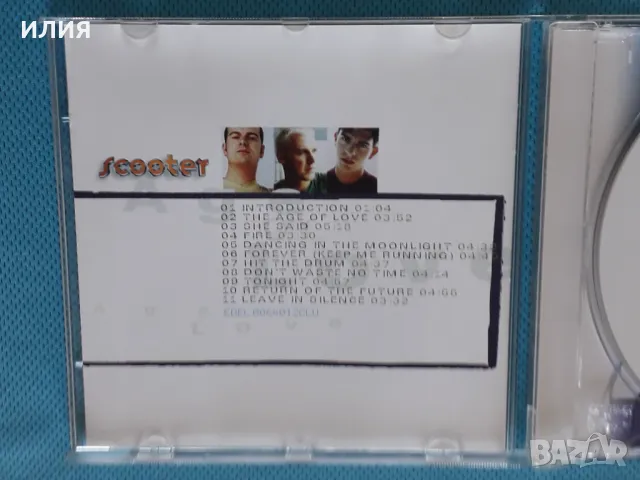 Scooter – 1997 - Age Of Love(Trance,Progressive House,Eurodance), снимка 4 - CD дискове - 47244523