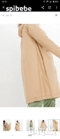 Зимно яке за бременни и бебеносене размер 44 XL Bonprix ново, снимка 5 - Якета - 53106970