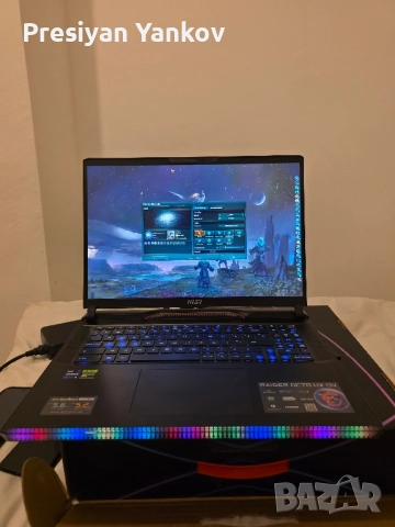 MSI Raider GE78 HX 17.3" 240Hz QHD+ Gaming Laptop, снимка 2 - Лаптопи за игри - 52113718