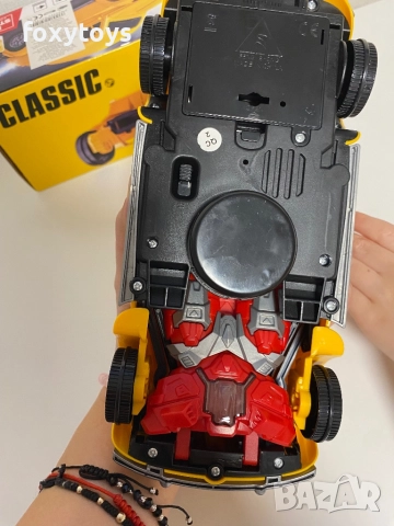 Трансформер Кола - Робот с пушек - RACING CAR, снимка 13 - Коли, камиони, мотори, писти - 52795152