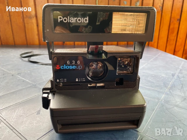 ЦЕНА - 30€. Фотоапарат - POLAROID 636 Close up, снимка 8 - Камери - 51377818
