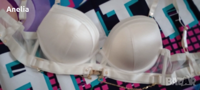 Нов   Лукс  Дамски   Super Push - UP Сутиен 100 Д, снимка 7 - Бельо - 52577321