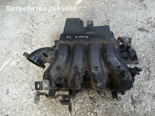 Opel Astra H Zafira B Опел Астра Х Зафира Б всмукателен колектор 1.6i