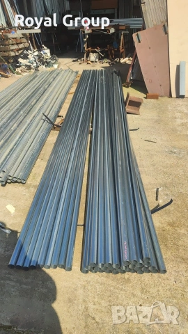Поцинковани тръби - колове за ограда със 3 дупки двустранно. Дължина 2 м , снимка 5 - Огради и мрежи - 54161592