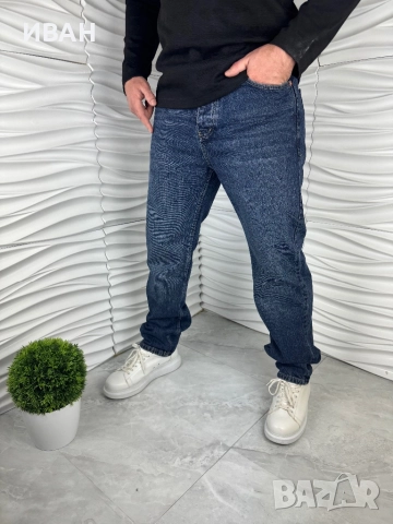 Мъжки дънки в син цвят тип " Baggy", снимка 3 - Дънки - 52967600