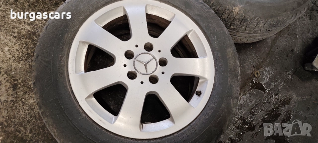 Алуминиеви джанти Mercedes E220 W211 16цола - 400лв, снимка 3 - Гуми и джанти - 52186583