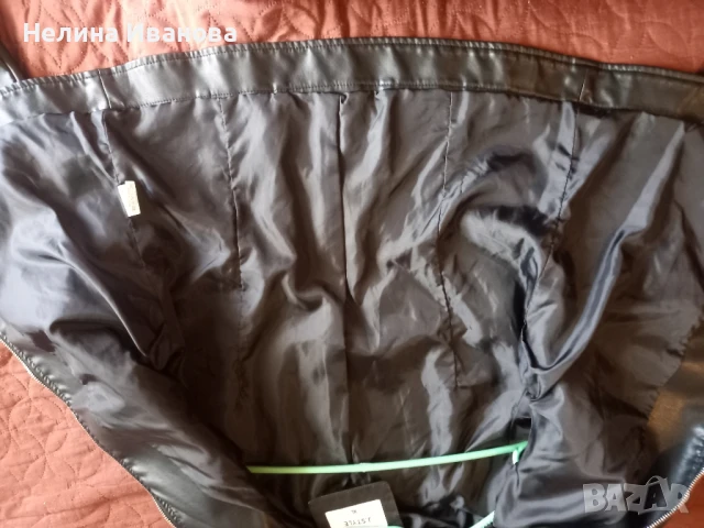 дамско кожено яке, снимка 3 - Якета - 50754661