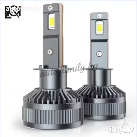  H1 Canbus LED, 6000k, 110W, яркост 12000 Lm, 12V, снимка 2 - Аксесоари и консумативи - 48687734