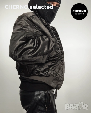 Мъжко бомбър яке ALPHA INDUSTRIES CWU-45 MP-TEX Bomber Jacket – Made in USA -XL•XXL– Ново с етикети, снимка 11 - Якета - 53649480