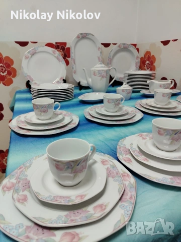 Порцеланов сервиз Winterling Roslau Germany Bawaria, снимка 8 - Сервизи - 53330796